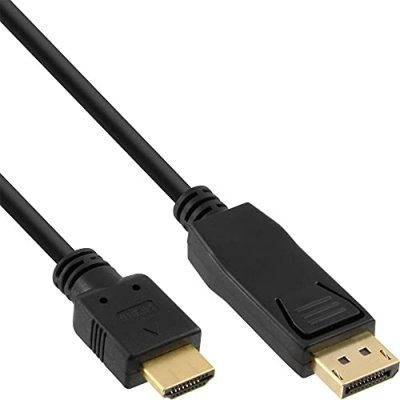 DELOCK  82441 c&acirc;ble vid&eacute;o et adaptateur 5 m Displayport HDMI Noir