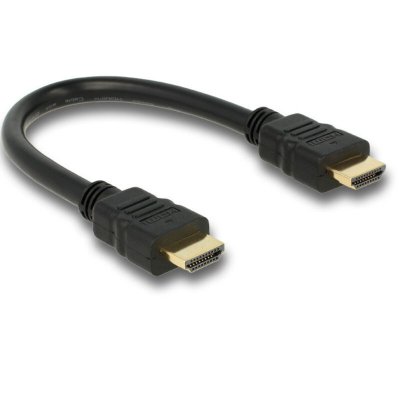 DELOCK  83352 c&acirc;ble HDMI 0,25 m HDMI Type A (Standard) Noir