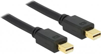 DELOCK  83475 c&acirc;ble DisplayPort 2 m Mini DisplayPort Noir