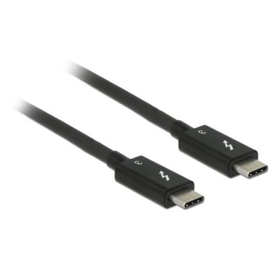 DELOCK  84844 c&acirc;ble USB 0,5 m USB 3.2 Gen 2 (3.1 Gen 2) USB C Noir