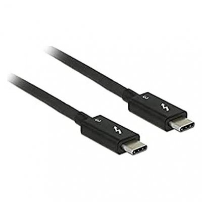 DELOCK  84846 c&acirc;ble USB 1,5 m USB 3.2 Gen 2 (3.1 Gen 2) USB C Noir