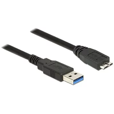 DELOCK  85071 3.1 50 Cm Usb-a To Micro Usb-b Cable Noir