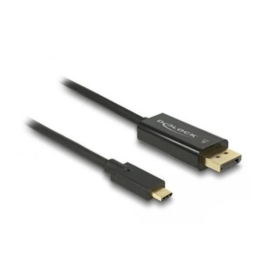 DELOCK  - 85255 - 1 m - usb c - DisplayPort - M&acirc;le - M&acirc;le - Or (85255)