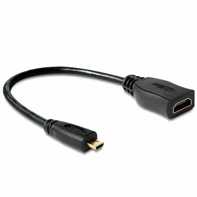 DELOCK  900212480 23 Cm Hdmi Cable Noir