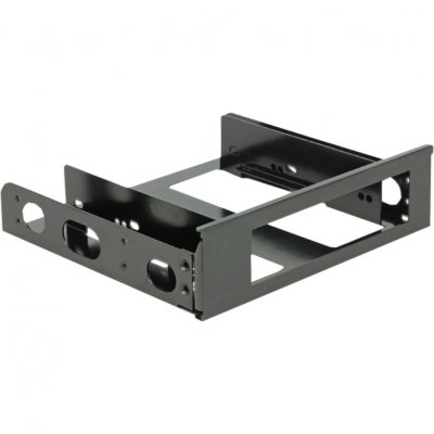 DELOCK  Adaptateur pour baie de stockage 5,25 &agrave; 3,5 noir