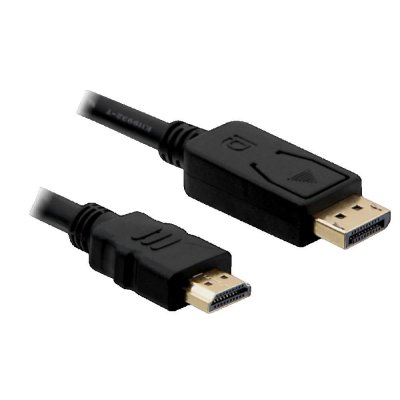 DELOCK  - C&acirc;ble adaptateur - DisplayPort m&acirc;le pour HDMI m&acirc;le - 3 m
