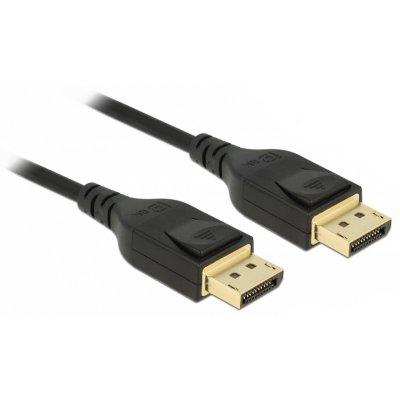 DELOCK  - C&acirc;ble Displayport 8K, 60 Hz, 2 m, DP 8K Certifi&eacute; - Noir