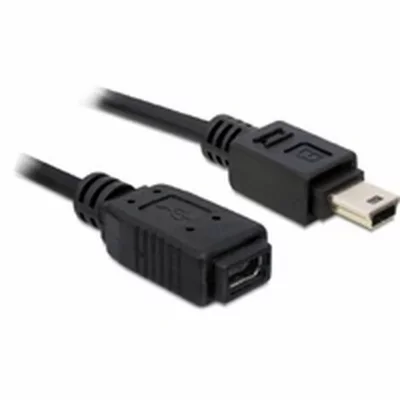 DELOCK  cable usb 2.0 mini-b extension macho/hembra 82667