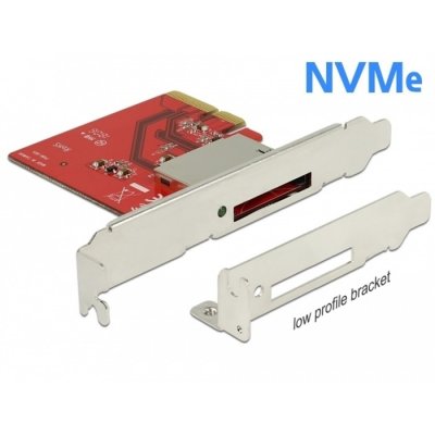 DELOCK  Carte PCIe 1 x Adaptateur Slot Externe Cfexpress