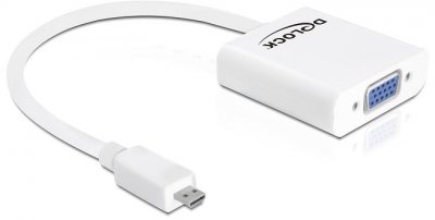 DELOCK  - Convertisseur vid&eacute;o - VGA - blanc