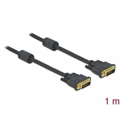 DELOCK  DVI 24+1 m&acirc;le > DVI 24+1 m&acirc;le, C&acirc;ble