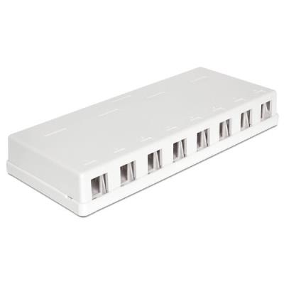 DELOCK  keystone videbo&icirc;te 8 port - sadapte -keystone 86209