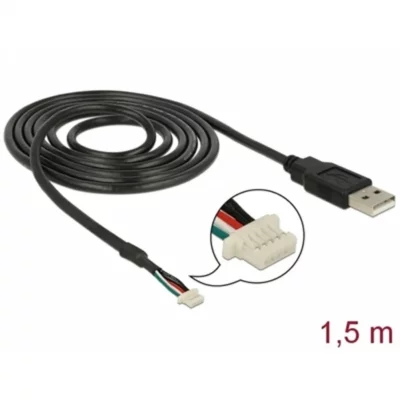 DELOCK  module c&acirc;ble de raccordement USB 2.0 A prise m&acirc;le 5 pin cam&eacute;ra