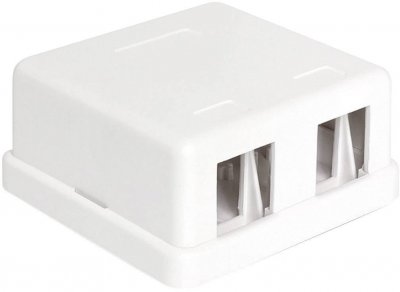 DELOCK  - Panneau de brassage 2 ports 86207 non &eacute;quip&eacute; 1 uh X42081