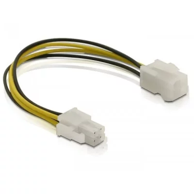 DeLOCK Rallonge P4 4 Broches m&acirc;le vers P4 4 Broches Femelle 15 cm
