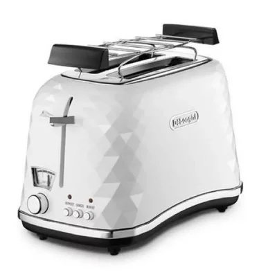 DELONGHI  CTJ 2103.W Grille-Pain Brillante Wei&szlig; 