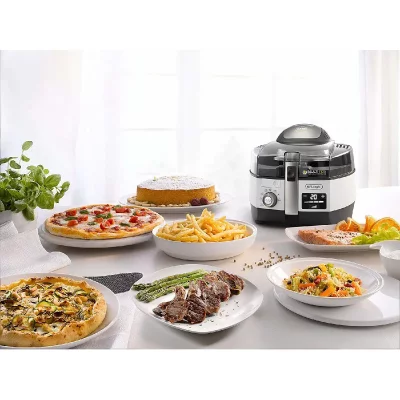 DELONGHI  Friteuse &eacute;lectrique 1.7KG Blanc Noir
