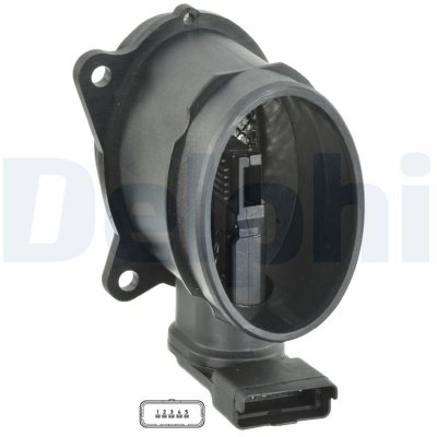 DELPHI  AF10075-12B1 - D&eacute;bitm&egrave;tre de masse d'air
