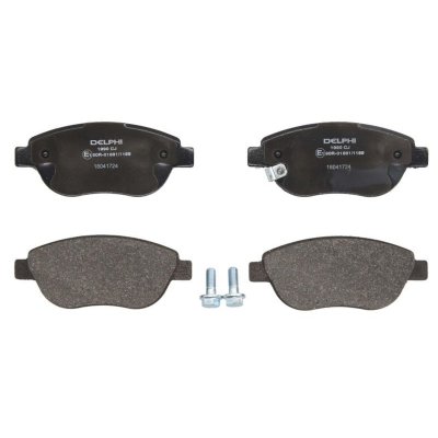 DELPHI  Jeu de plaquettes de frein avant LP1990 OPEL CORSA