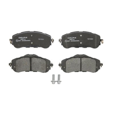 DELPHI  Jeu de plaquettes de frein avant LP2506 PEUGEOT 308