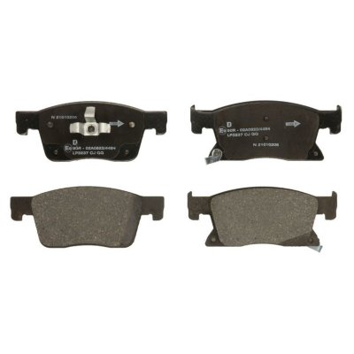 DELPHI  Jeu de plaquettes de frein avant LP3237 OPEL ASTRA