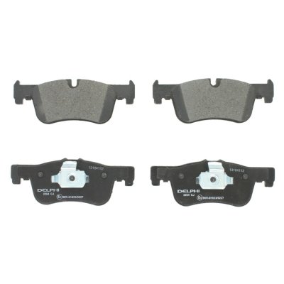 DELPHI  Jeu de plaquettes de frein BMW LP2284 34116850567,34116858910