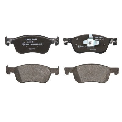 DELPHI  LP3365 - Kit de plaquettes de frein, frein &agrave; disque