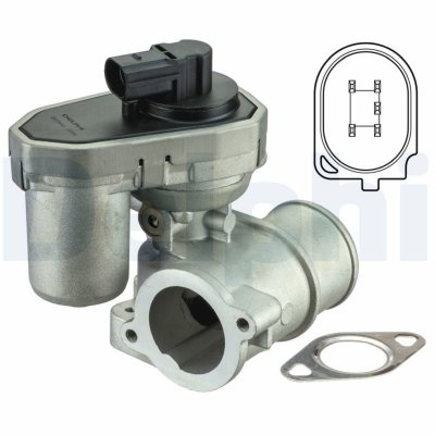 DELPHI  Vanne EGR / AGR EG10410-12B1