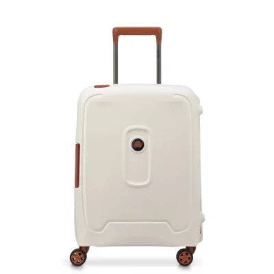 DELSEY  - Moncey Cabine Slim - Valise &agrave; roulettes Angora - S - 55 cm