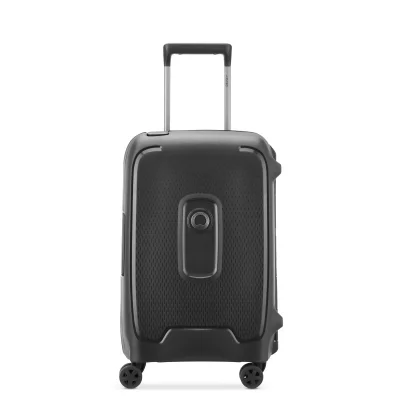 DELSEY  - Moncey Cabine - Valise &agrave; roulettes Noir - S - 55 cm