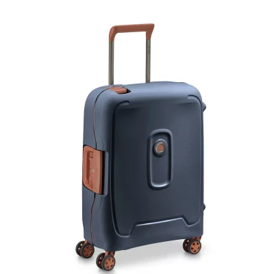 DELSEY  Paris - Valise cabine 4 roues 55cm Moncey slim - encre - 11088