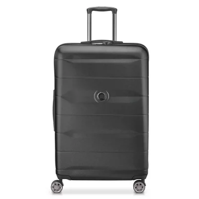 DELSEY  Valise Comete + Trolley 77 cm Noir