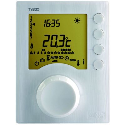 DELTA DORE  - Thermostat programmable filaire 1 zone tybox - tybox 117