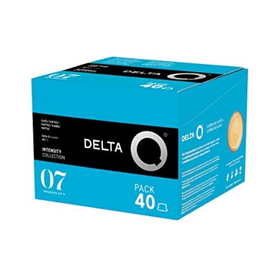 DELTA Q  deQafeinatus Intensit&eacute; 1-40 capsules de caf&eacute;