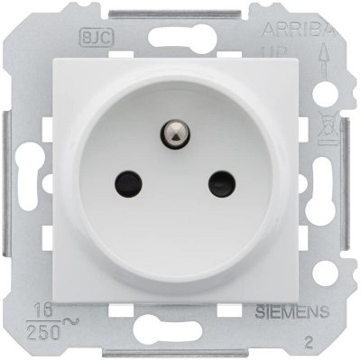 SIEMENS Delta viva prise de courant 2P+T blanc SIE003483 - 