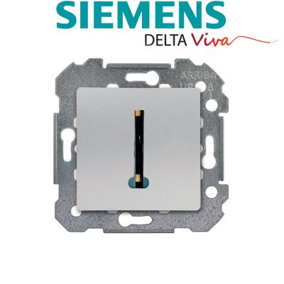 SIEMENS Delta viva prise t&eacute;l&eacute;phone en t silver SIE003964 - 