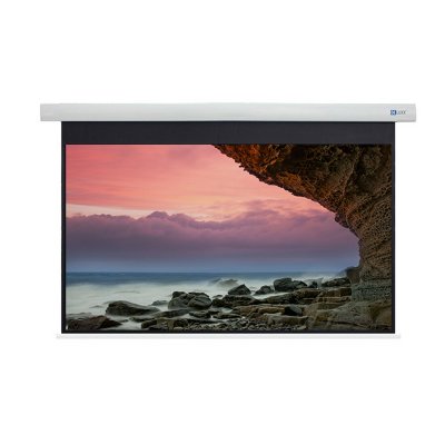 CELEXON DELUXX Cin&eacute;ma Ecran Motoris&eacute; 203 x 114cm, 92- 4K Fibre MWHT
