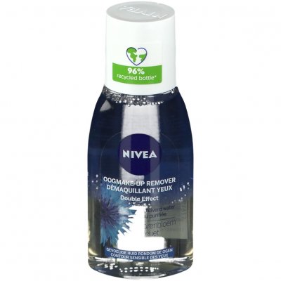 NIVEA D&eacute;maquillant Yeux Biphase Waterproof Au Bleuet  - Le Flacon De 125ml