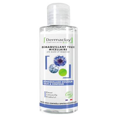 DERMACLAY D&eacute;maquillant Yeux Micellaire Douceur Bio 150ml 