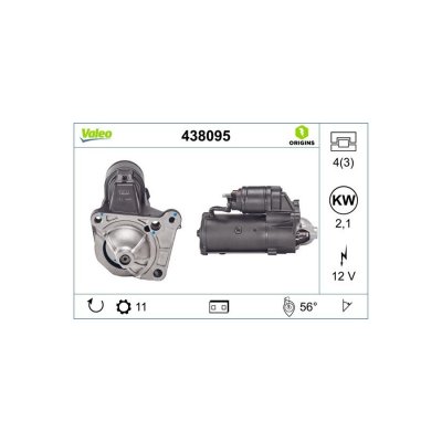 VALEO D&eacute;marreur NEW ORIGINAL PART 438095 