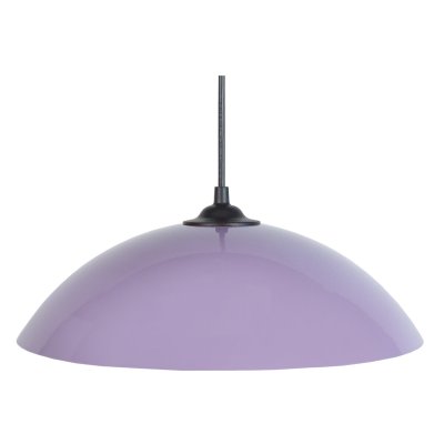 TOSEL DEMI-LUNE - Suspension d&ocirc;me m&eacute;tal mauve