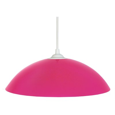 TOSEL DEMI-LUNE - Suspension d&ocirc;me m&eacute;tal rose