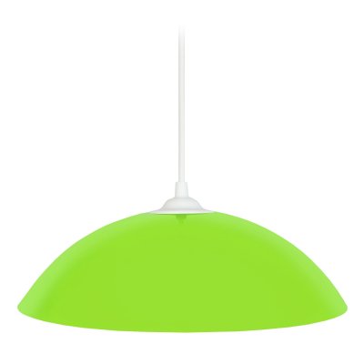 TOSEL DEMI-LUNE - Suspension d&ocirc;me m&eacute;tal vert