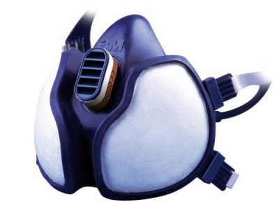 3M Demi-masque anti-gaz  Filtres int&eacute;gr&eacute;s 4251 A1P2