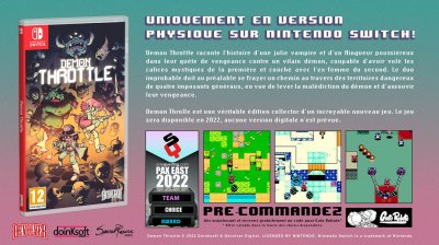 JUST FOR GAMES Demon Throttle Nintendo Switch 