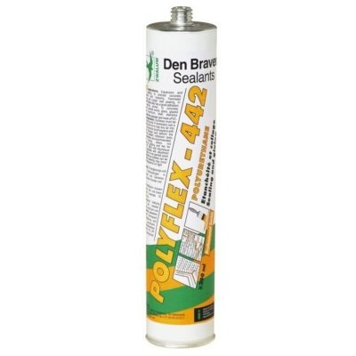 DEN BRAVEN  - Mastic Polyflex 442 blanc 300ml