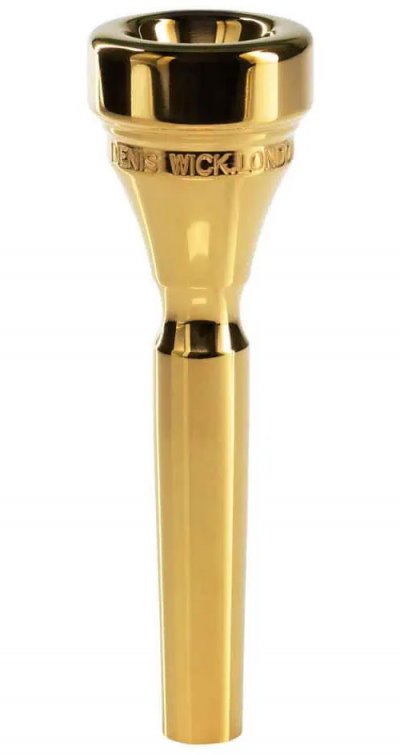 DENIS WICK  488215C - Embouchure Trompette Classic plaqu&eacute;e or 1,5C
