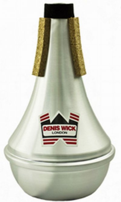 DENIS WICK  5504 - Sourdine Trompette Ou Cornet Droite Noire