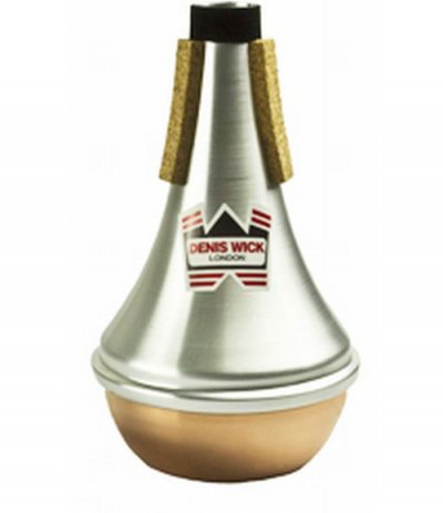 DENIS WICK  5504c - Sourdine Trompette Ou Cornet Droite Fond Cuivre