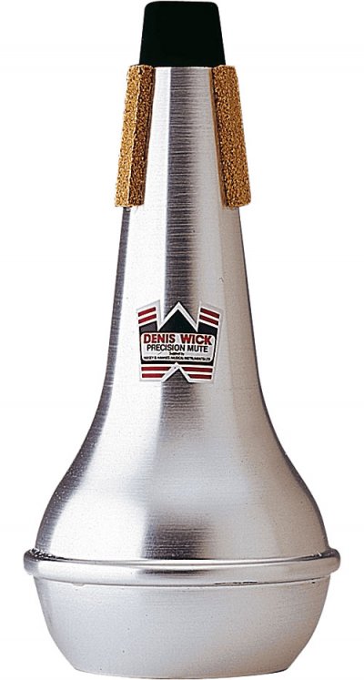 DENIS WICK  5522 - Sourdine Bugle Droite Aluminium